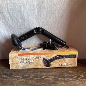 Infrared Wand Massager Black Optibody Massagers GNC 186235